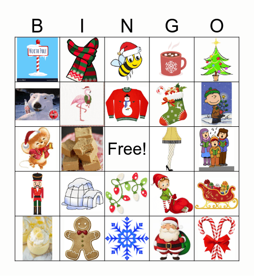 Ornament Party Bingo Card