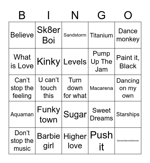 FÍLU BINGÓ Bingo Card