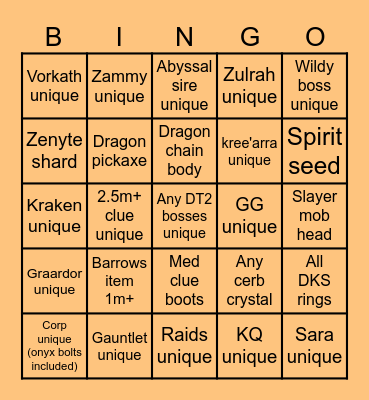 ART PVM EVENT Bingo Card