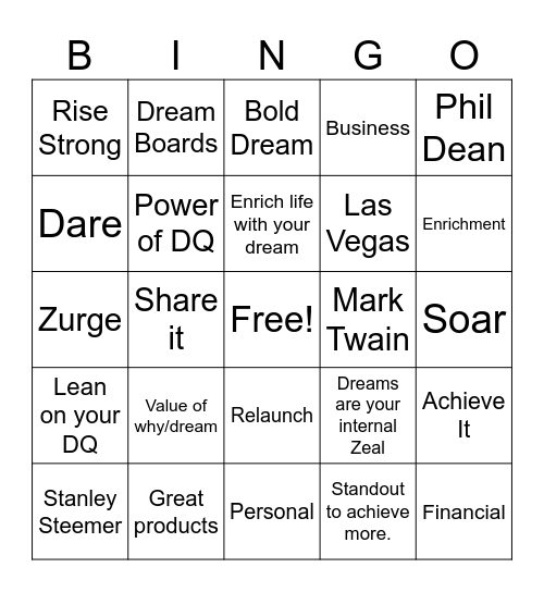 Bingo Friday 11/03/2023 # 4 Bingo Card