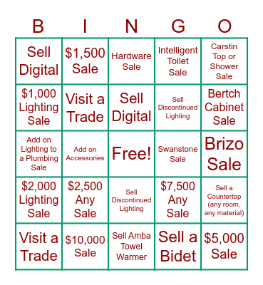 End of Year BINGO! Bingo Card