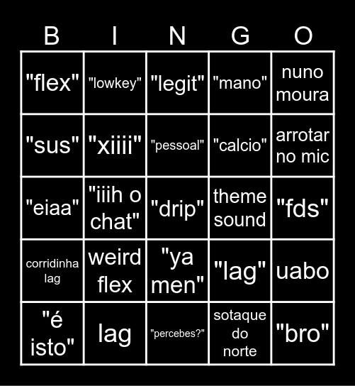 uabo bingo Card