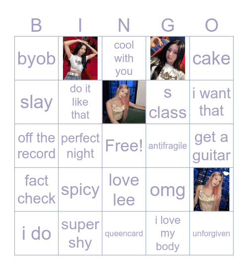 cams bingar Bingo Card