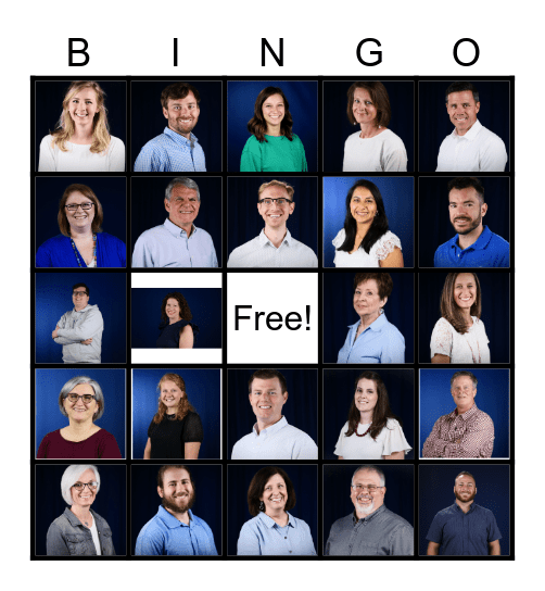 MRPC Staff BINGO Card