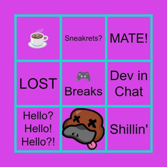 ✨ NEW GAME - JUSANT ✨ Bingo Card