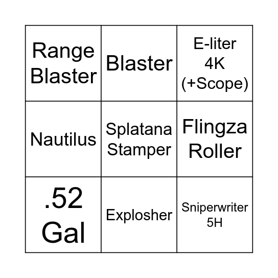 Chill Season alts Bingo Card