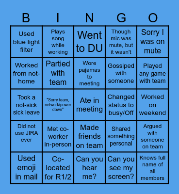 LIHEAP Bingo Card