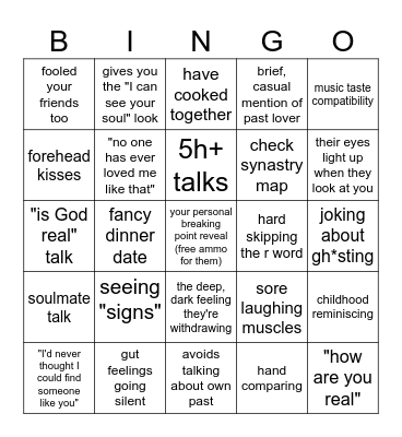 👻 bingo Card