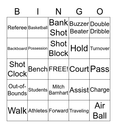 UK Bingo Card