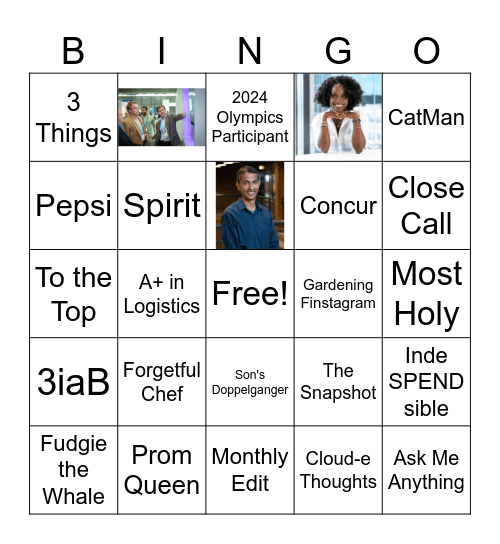 ISBN Comms Team Bingo Card