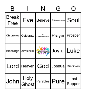 Break Every Chain Bingo Card