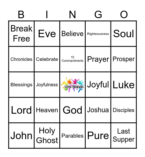 Break Every Chain Bingo Card