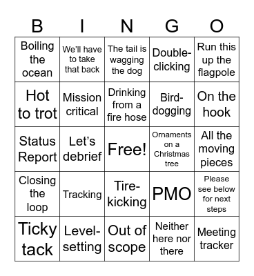 Manatt Health Bingo Card