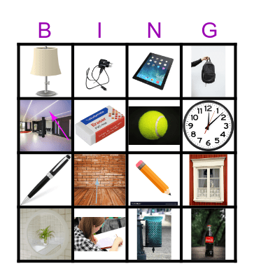 Luokka Bingo Card