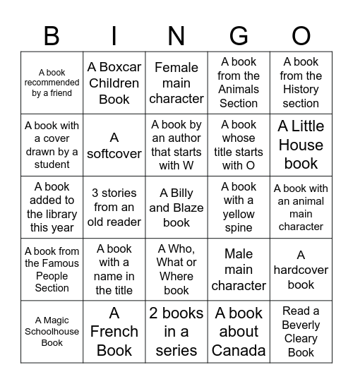 Google Docs Bingo Card