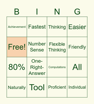 Chapter 10 Bingo Card