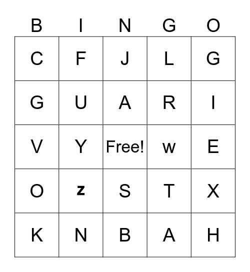 SEI Bingo 2023 Bingo Card