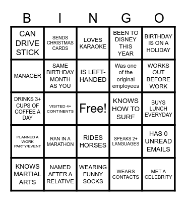 2023 INPEACE RETREAT BINGO Card