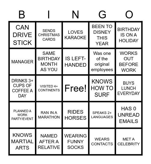 2023 INPEACE RETREAT BINGO Card