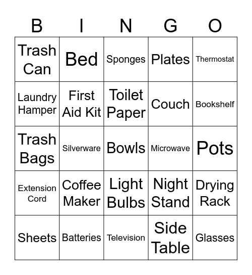 JobGet - Bingo 1 Bingo Card