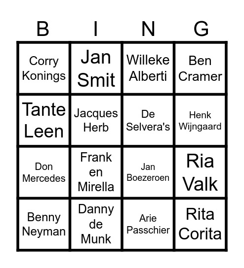 SMARTLAPPEN Bingo Card