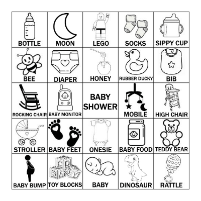 BABY BINGO Card