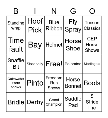 AJJA Bingo 2023 Bingo Card