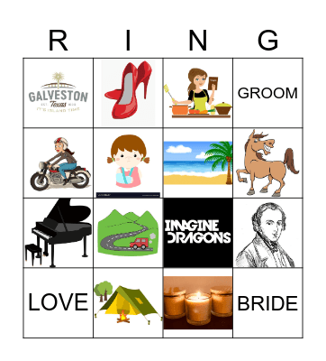 Bingo with Lydia Bingo Card