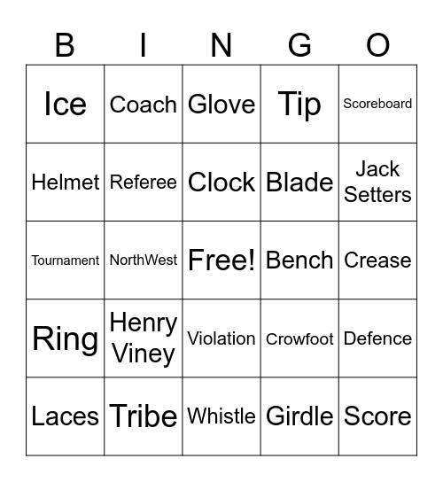 #heygowhite bingo Card