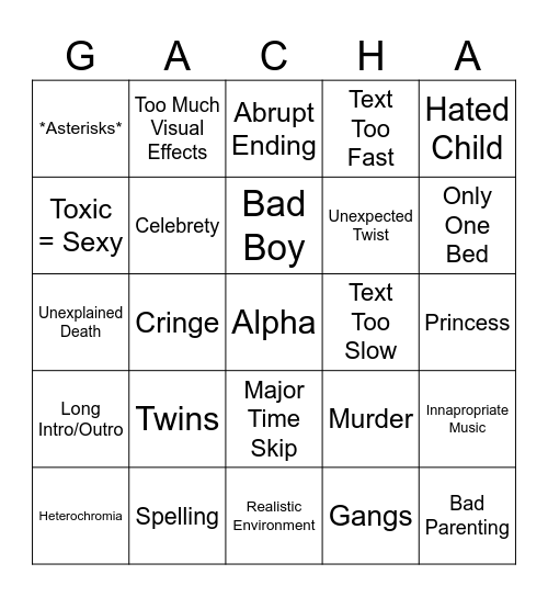 I DONT WANT TO PAY FOR A MEMBERSHIP SO IM NAMING THIS SOMETHING NO ONE WILL EVER FIND Bingo Card