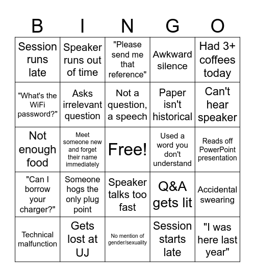 Imibono 2023! Bingo Card