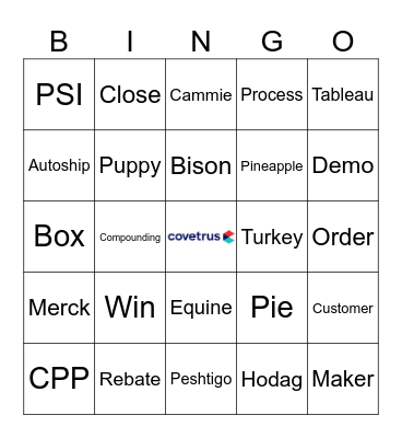 CLUBHOUSE 30 - REGION 61 Bingo Card