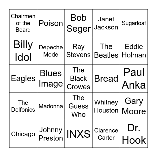 game2 Bingo Card