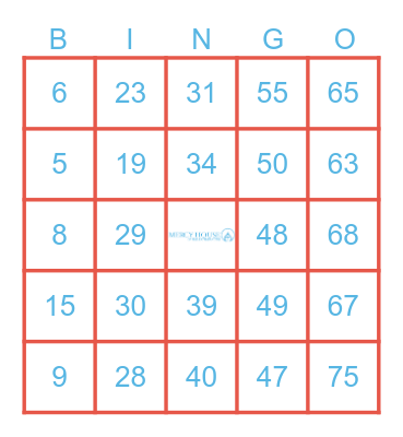 CASTLE GARDENS PRESENTS: Valentine's Bingo Card