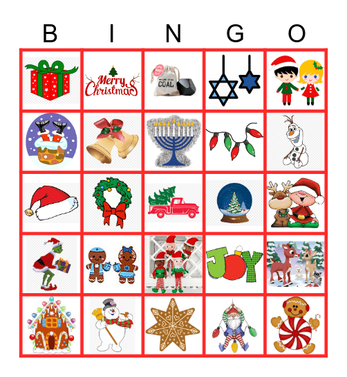 WOUND CARE CHRISTMAS Bingo Card