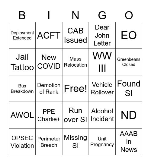 716 EVCC AAAB BINGO Card