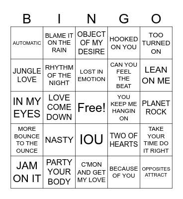 #2-SKATE PARTY Bingo Card