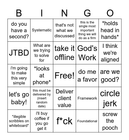 KS Bingo Card