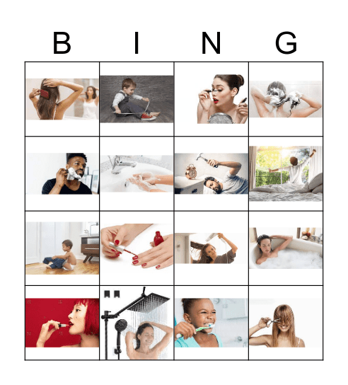 Ch. 7.2  Refexive Verbs Bingo Card