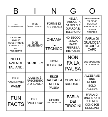 ALESSANDRO ABBINGO Card