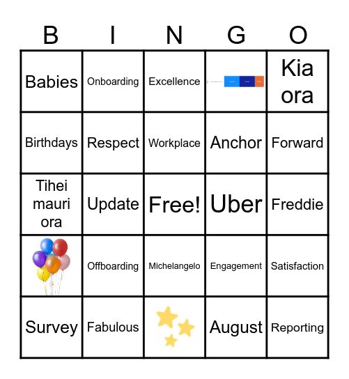 P&C Buzzword bingo Card