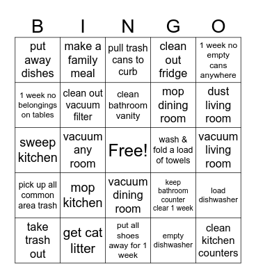 Nut Farm Bingo Card