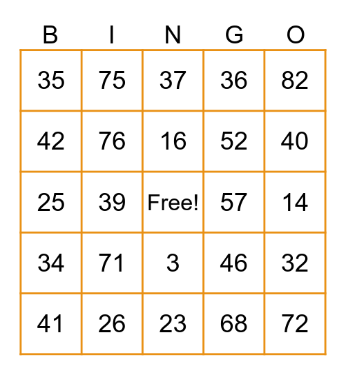 2023 Fairwood BBQ Bingo Card