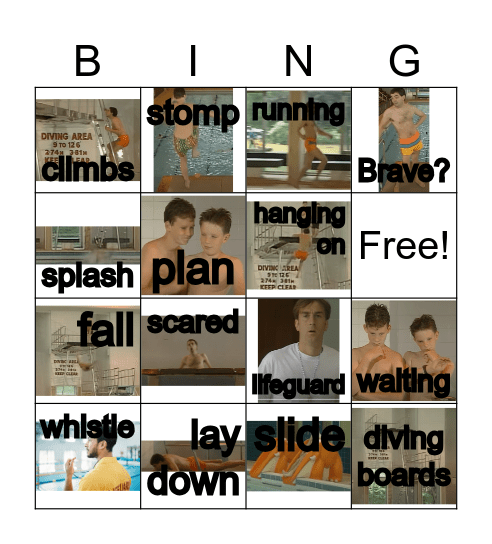 Mr. Bean Bingo Card
