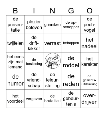Taal op Maat 5.3 Bingo Card
