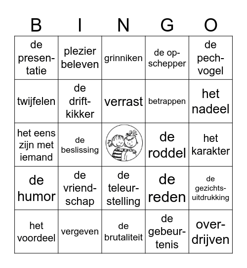 Taal op Maat 5.3 Bingo Card