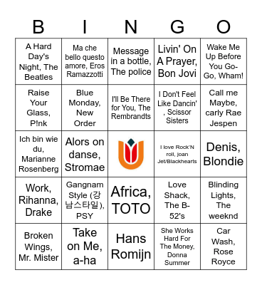 HR FUN EVENT Bingo Card