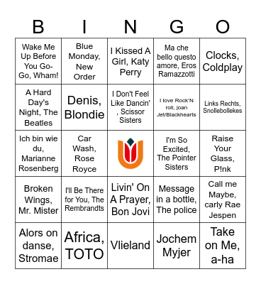 HR FUN EVENT Bingo Card