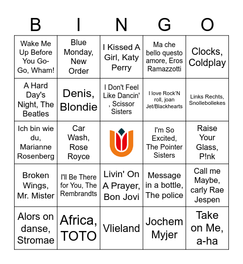 HR FUN EVENT Bingo Card