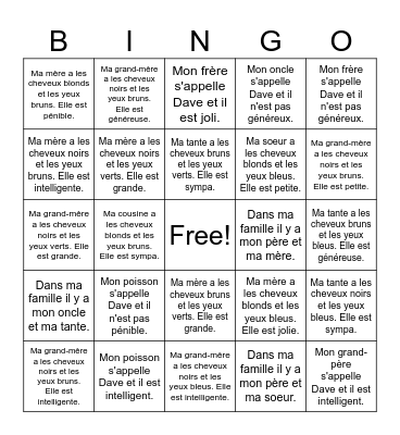 Year 7 Autumn 2 Week 1-3 Bingo Card